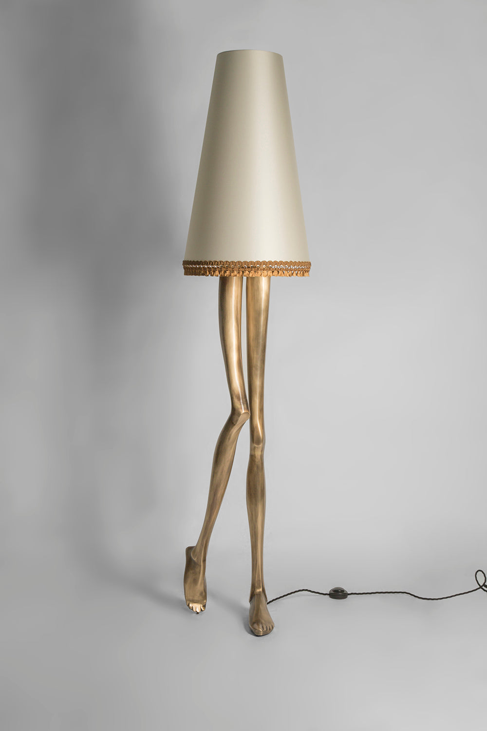 Monroe Floor Lamp Beige