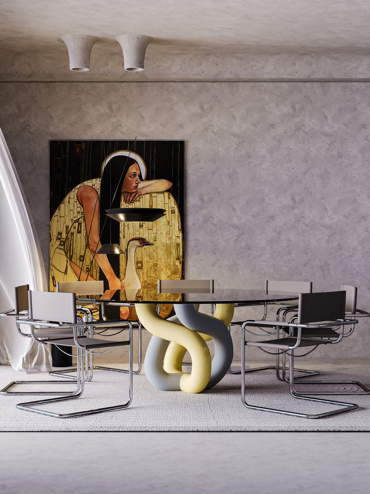 HEXAPUS  DINING TABLE