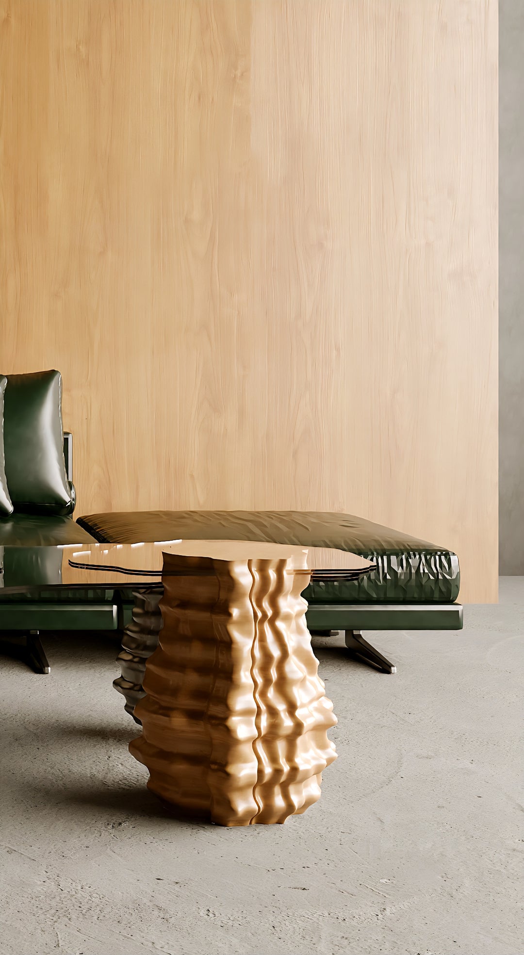 MELTED HESNSEN COFFEE TABLE