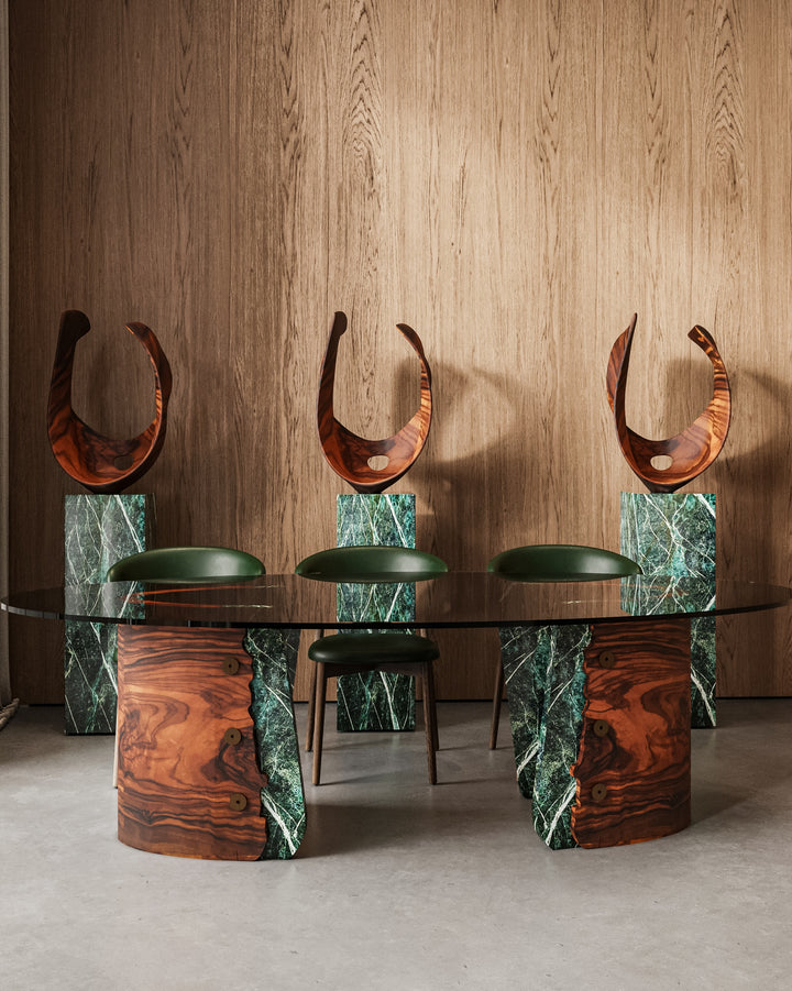 SERPENTINE DINING TABLE