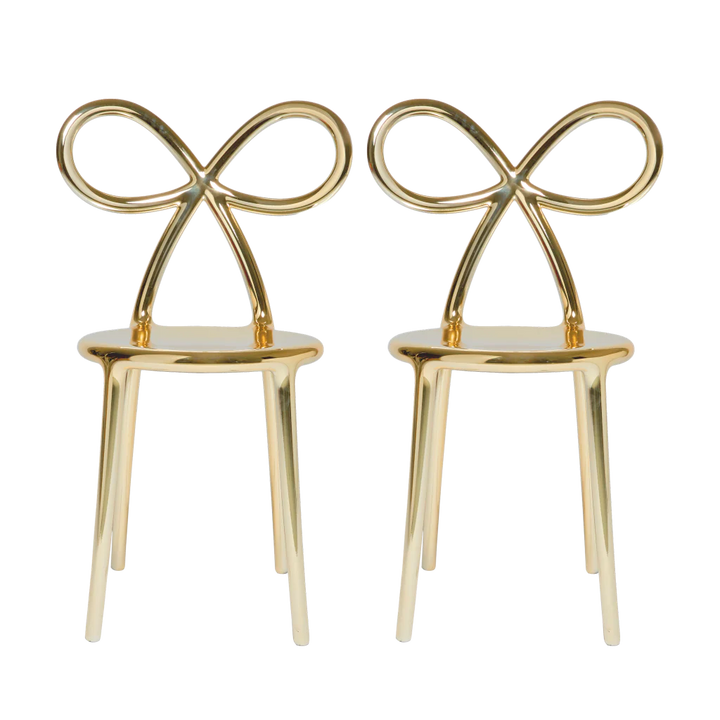 RIBBON CHAIR METAL SET OF 2