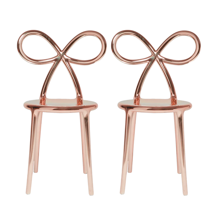 RIBBON CHAIR METAL SET OF 2