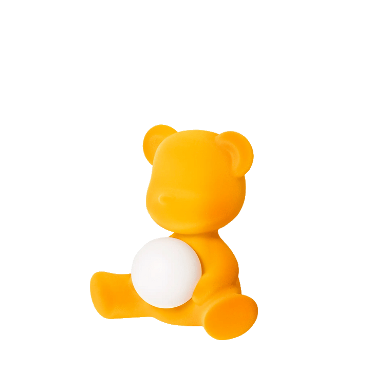 TEDDY GIRL LAMP VELVET FINISH RECHARGEABLE LED