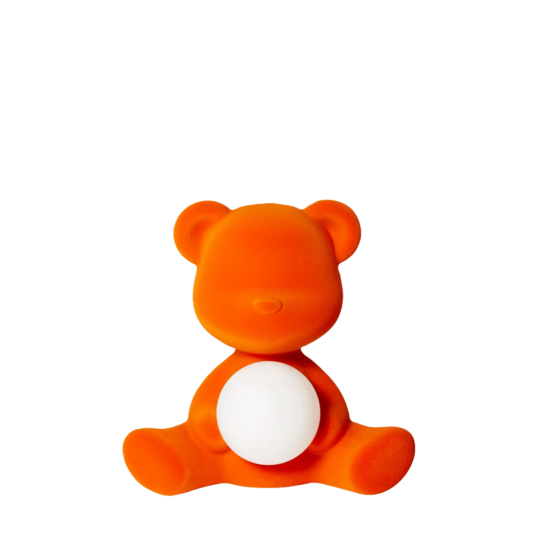 TEDDY GIRL LAMP VELVET FINISH RECHARGEABLE LED