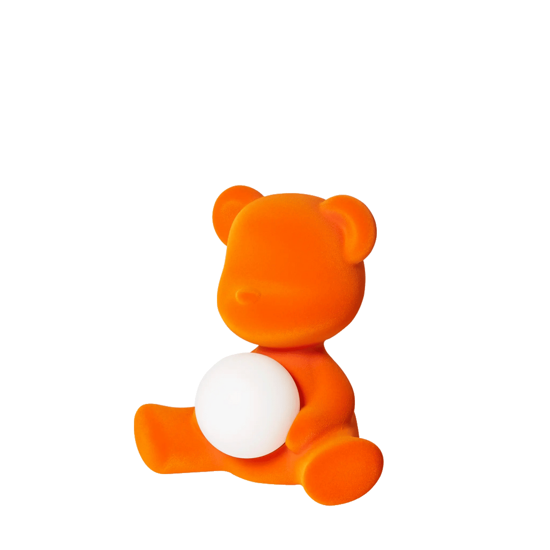 TEDDY GIRL LAMP VELVET FINISH RECHARGEABLE LED