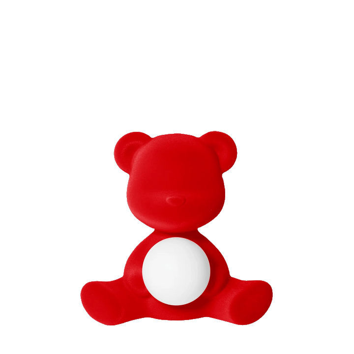 TEDDY GIRL LAMP VELVET FINISH RECHARGEABLE LED