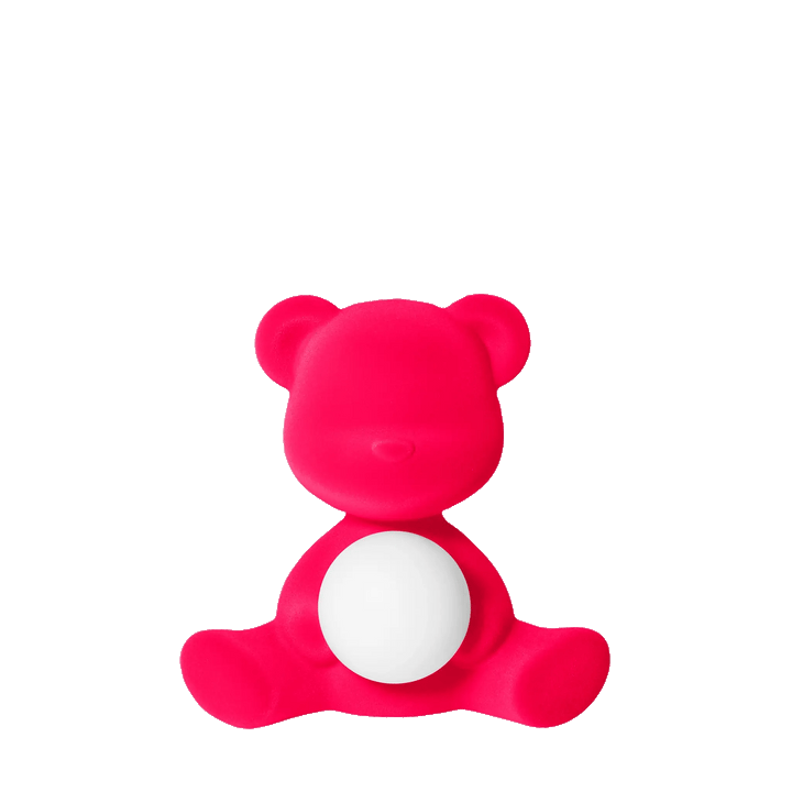 TEDDY GIRL LAMP VELVET FINISH RECHARGEABLE LED