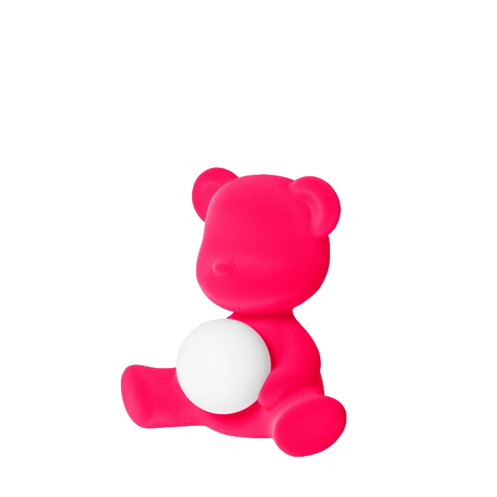 TEDDY GIRL LAMP VELVET FINISH RECHARGEABLE LED