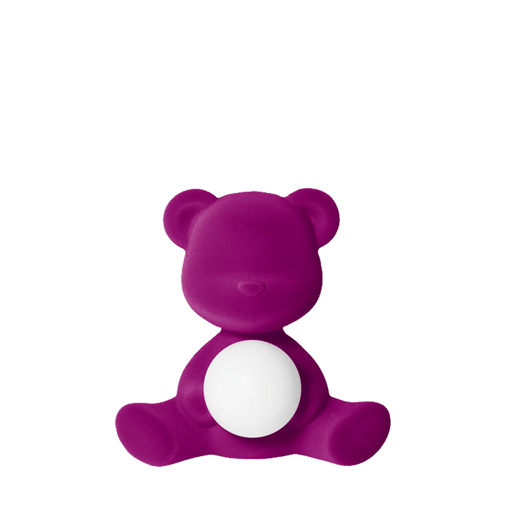 TEDDY GIRL LAMP VELVET FINISH RECHARGEABLE LED