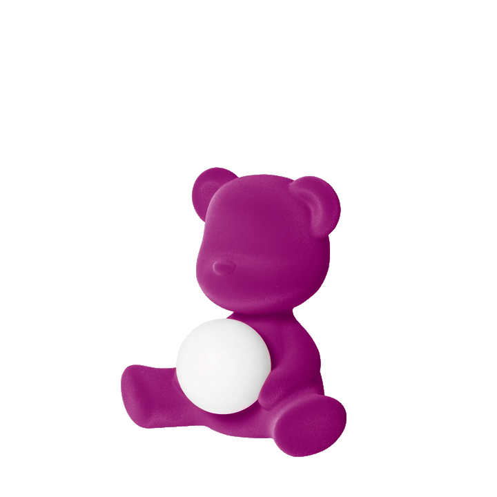 TEDDY GIRL LAMP VELVET FINISH RECHARGEABLE LED