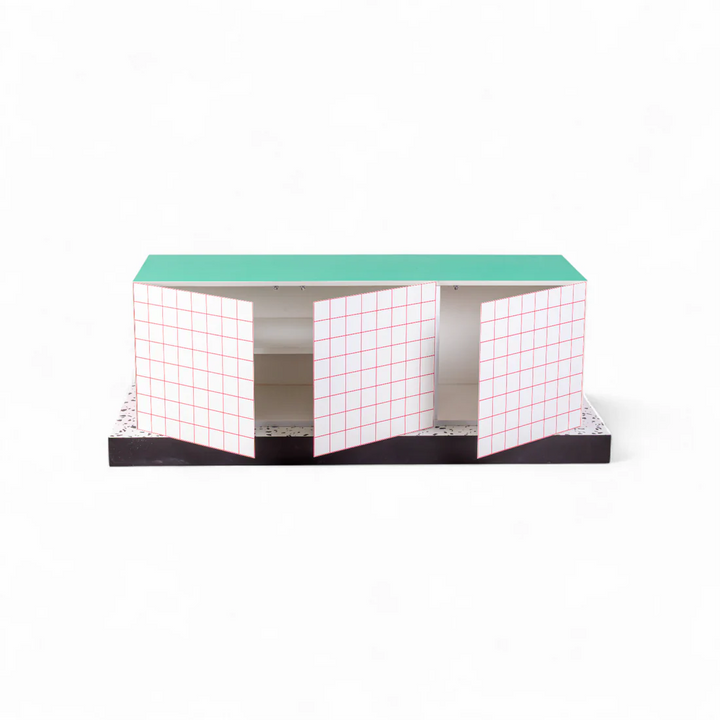 SUPERCABINET RED GRID