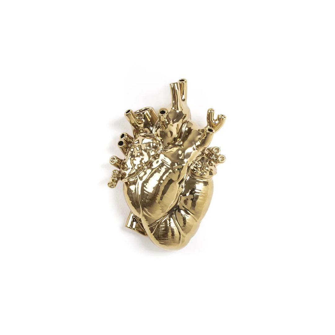Love in Bloom Gold Vase
