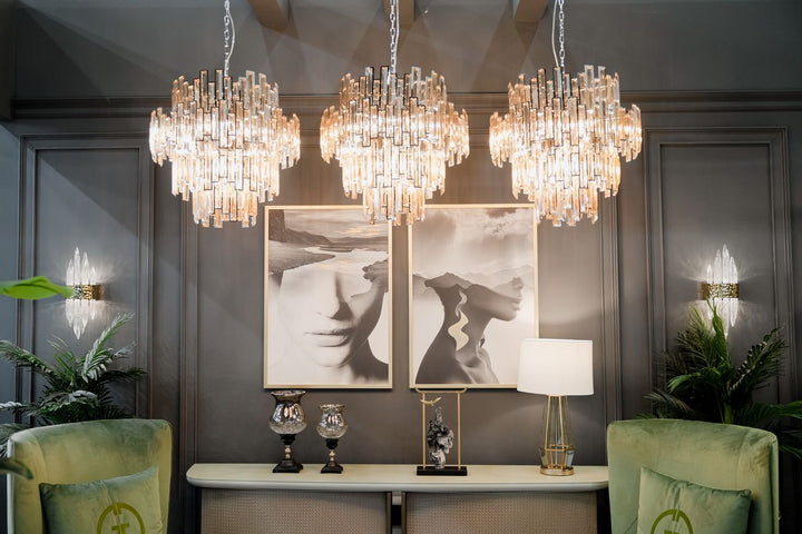 YORK CHANDELIER GD