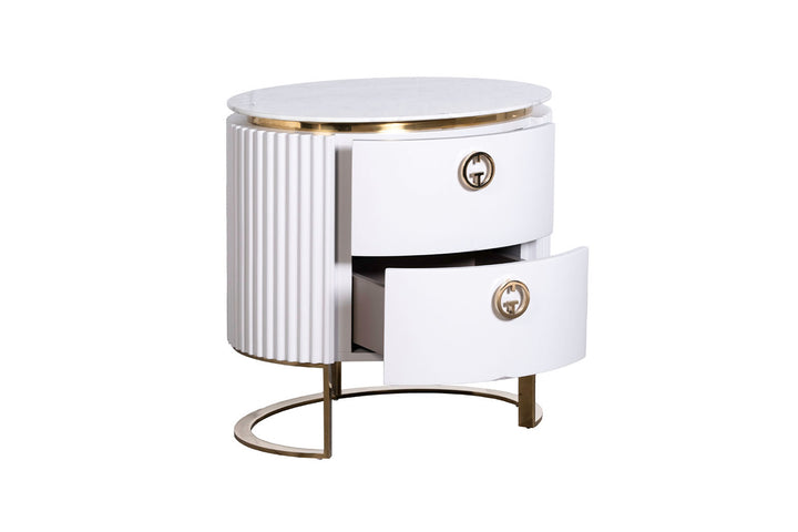 LUCIANO BED SIDE TABLE GD