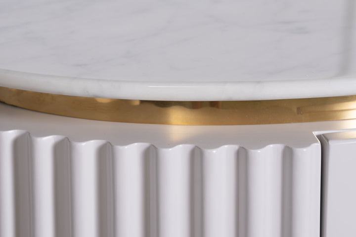 LUCIANO BED SIDE TABLE GD