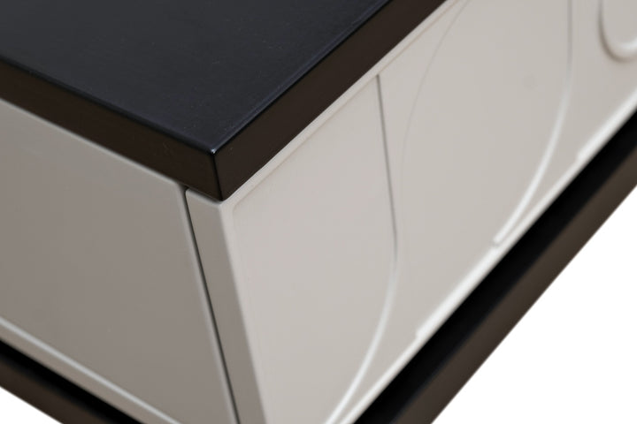 SPINOLA BED SIDE TABLE  GD