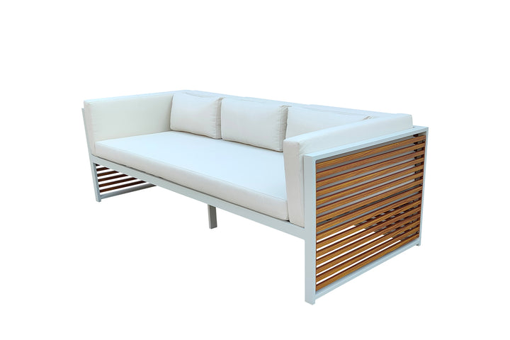 THREE-SEATER "LINE" OUTDOOR WHITE  GD
