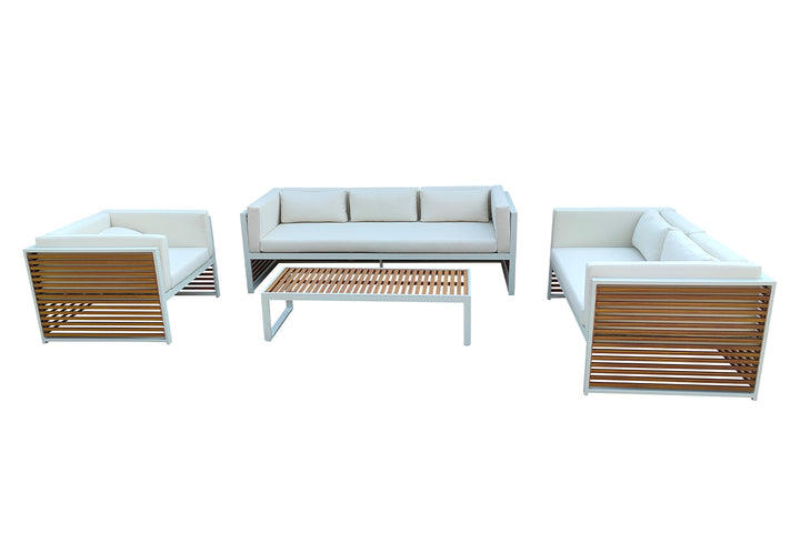 THREE-SEATER "LINE" OUTDOOR WHITE  GD