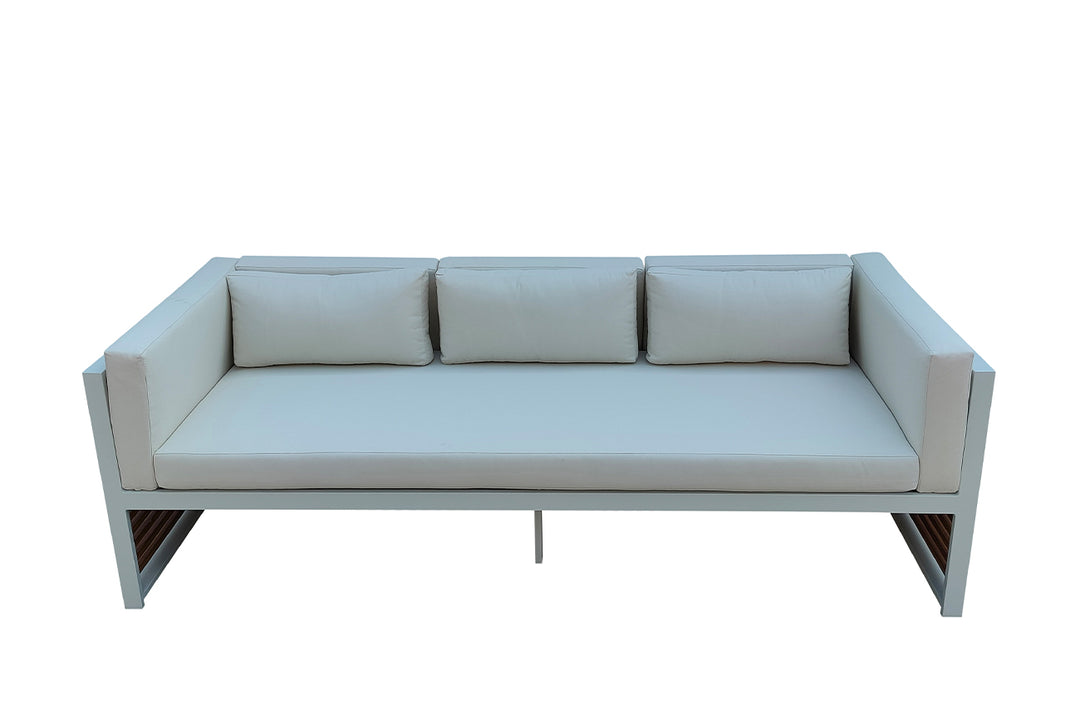 THREE-SEATER "LINE" OUTDOOR WHITE  GD