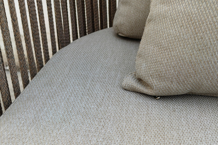 SEATER LEFTSIDED "BAYLEY" OUTDOOR GREY  GD
