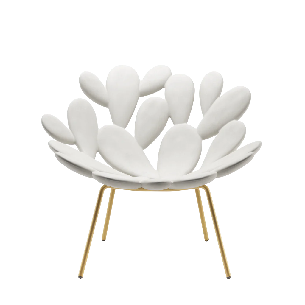 FILICUDI ARMCHAIR BRASS