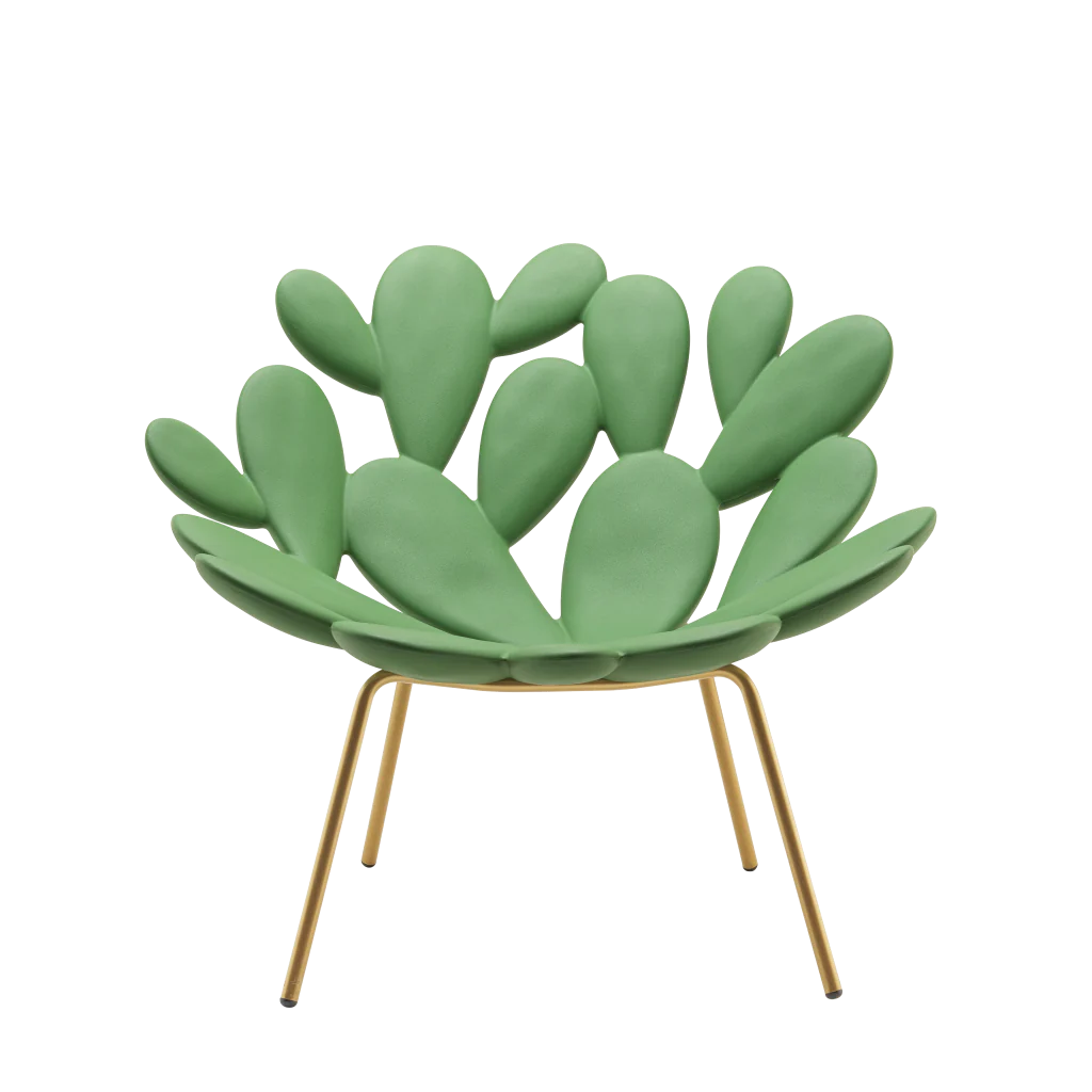 FILICUDI ARMCHAIR BRASS