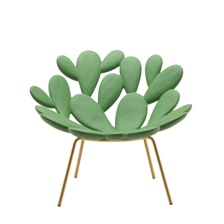 FILICUDI ARMCHAIR BRASS