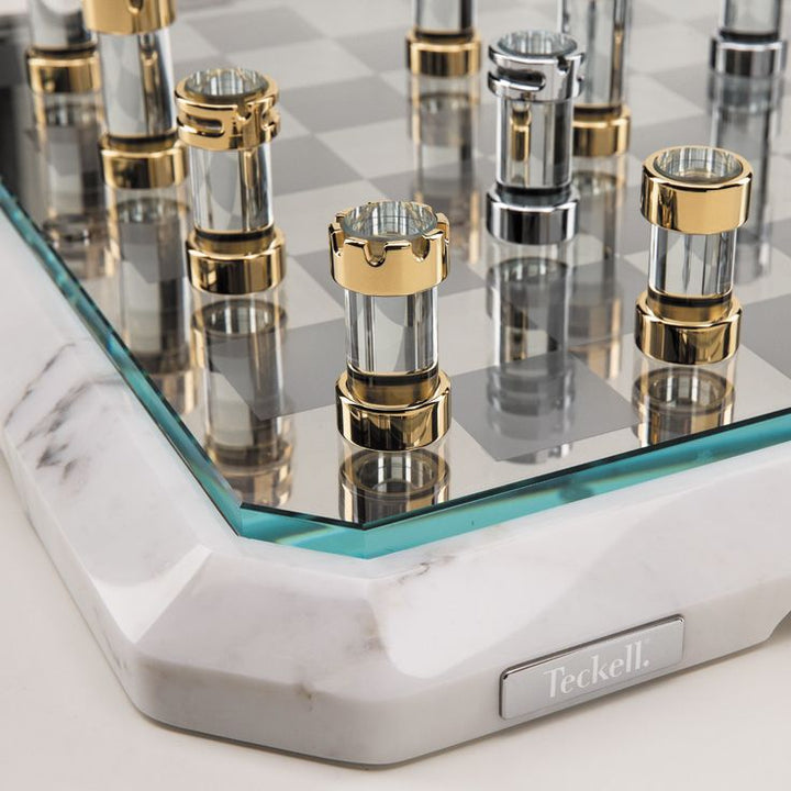 STRATEGO WHITE CHESS TABLE TL