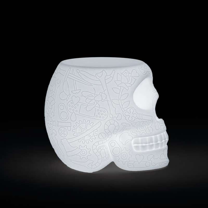 MEXICO STOOL & SIDETABLE  LAMP RECHARGEABLE LED