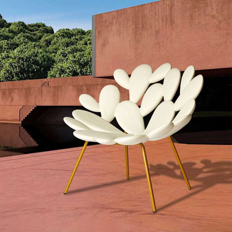 FILICUDI ARMCHAIR BRASS