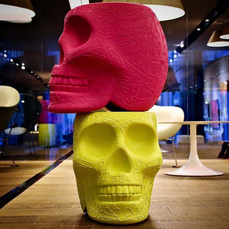 MEXICO STOOL & SIDETABLE