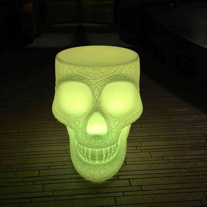 MEXICO STOOL & SIDETABLE  LAMP RECHARGEABLE LED