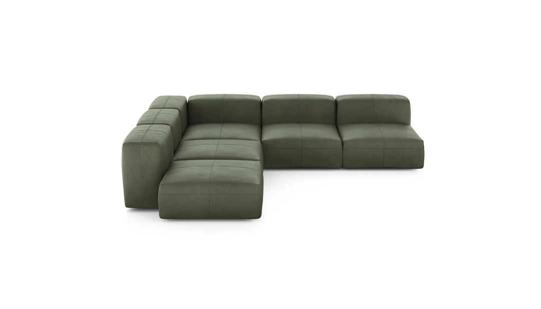 LEATHER THREE MODULE SOFA VK