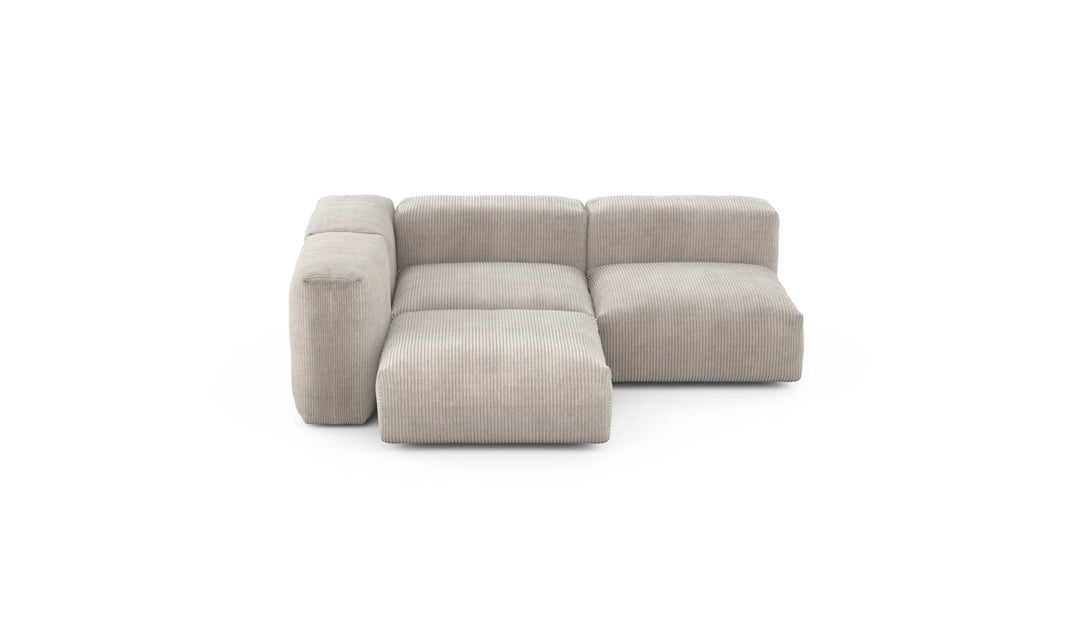 CORD VELOURS THREE MODULE SOFA  VK