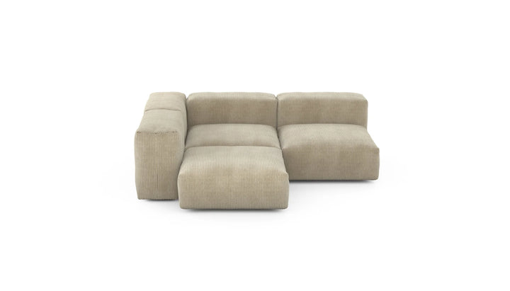 CORD VELOURS THREE MODULE SOFA  VK