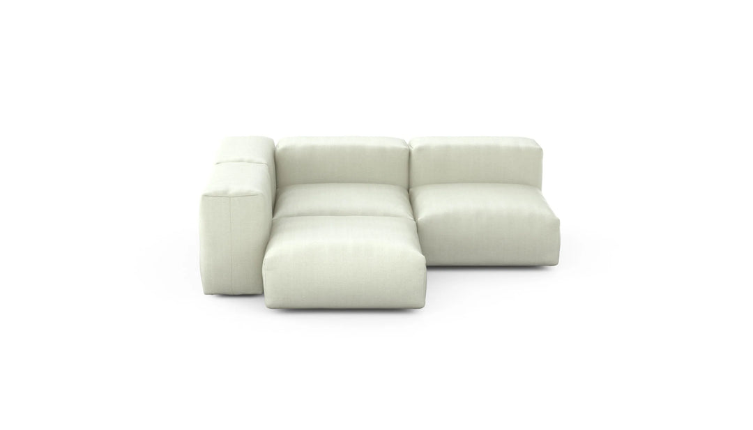 HERRINGBONE THREE MODULE OUTDOOR SOFA  VK