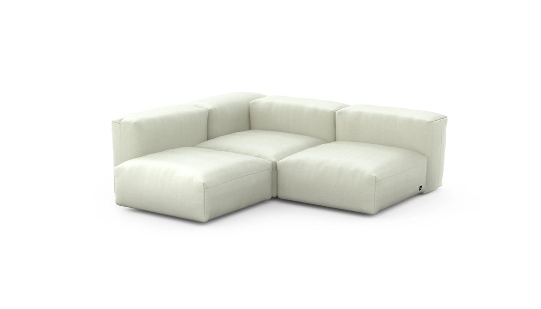 HERRINGBONE THREE MODULE OUTDOOR SOFA  VK