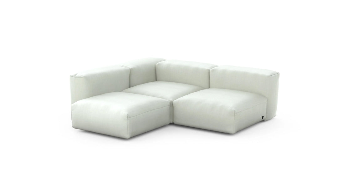 HERRINGBONE THREE MODULE OUTDOOR SOFA  VK