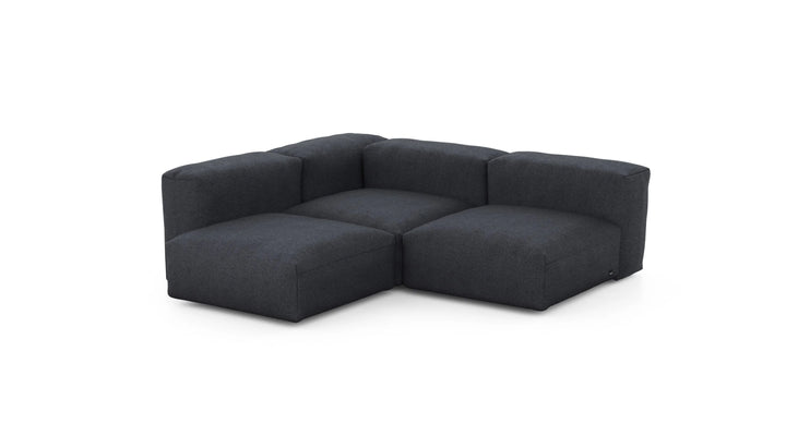 HERRINGBONE THREE MODULE OUTDOOR SOFA  VK
