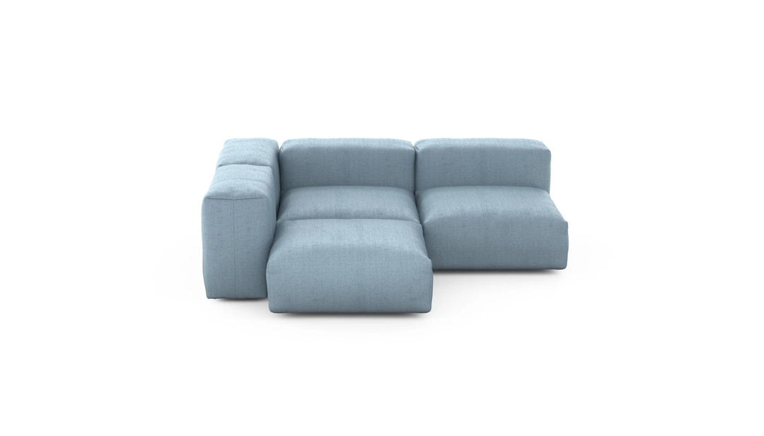 HERRINGBONE THREE MODULE OUTDOOR SOFA  VK