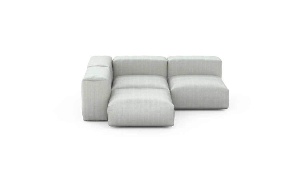 HERRINGBONE THREE MODULE OUTDOOR SOFA  VK